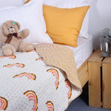 Quilted Blanket - Rainbow