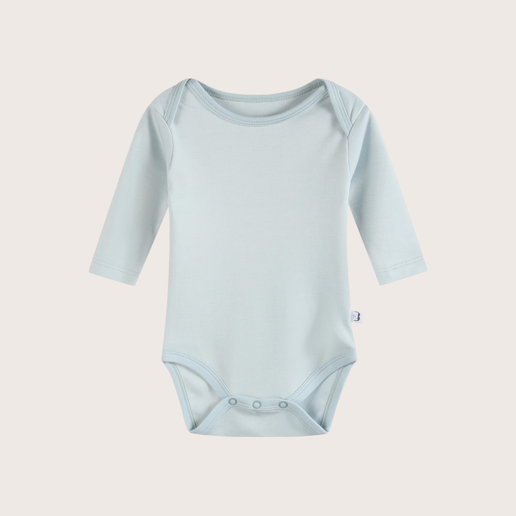 Bamboo & Organic Cotton Baby Bodysuit and Onesie in Cloud Color