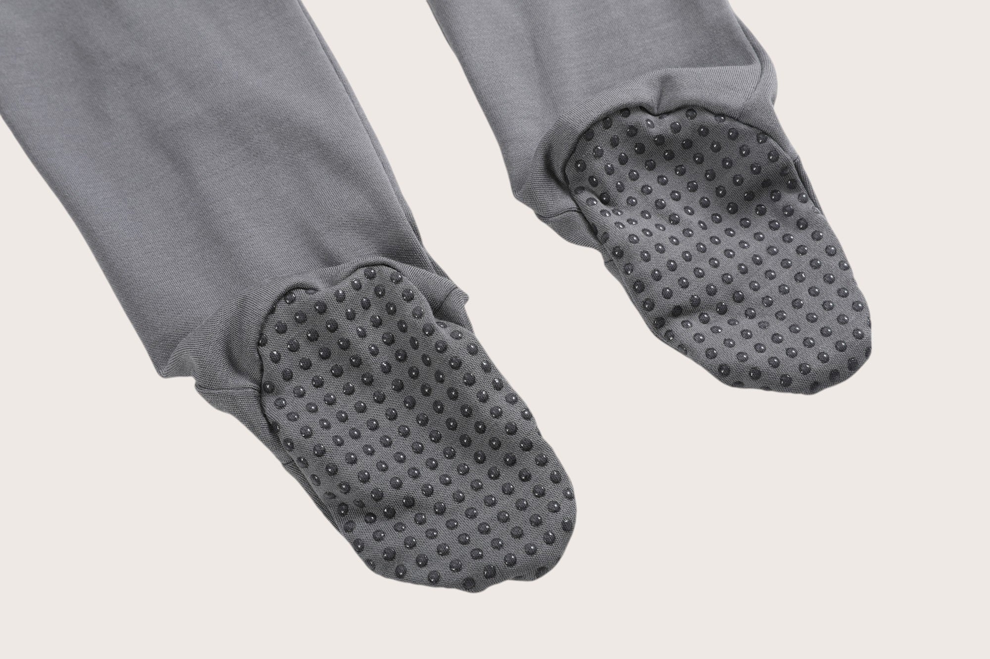 Soft Stretchy Bamboo Cotton Baby Footies with Magnetic Bum Flap and fold over mittens and foot grips