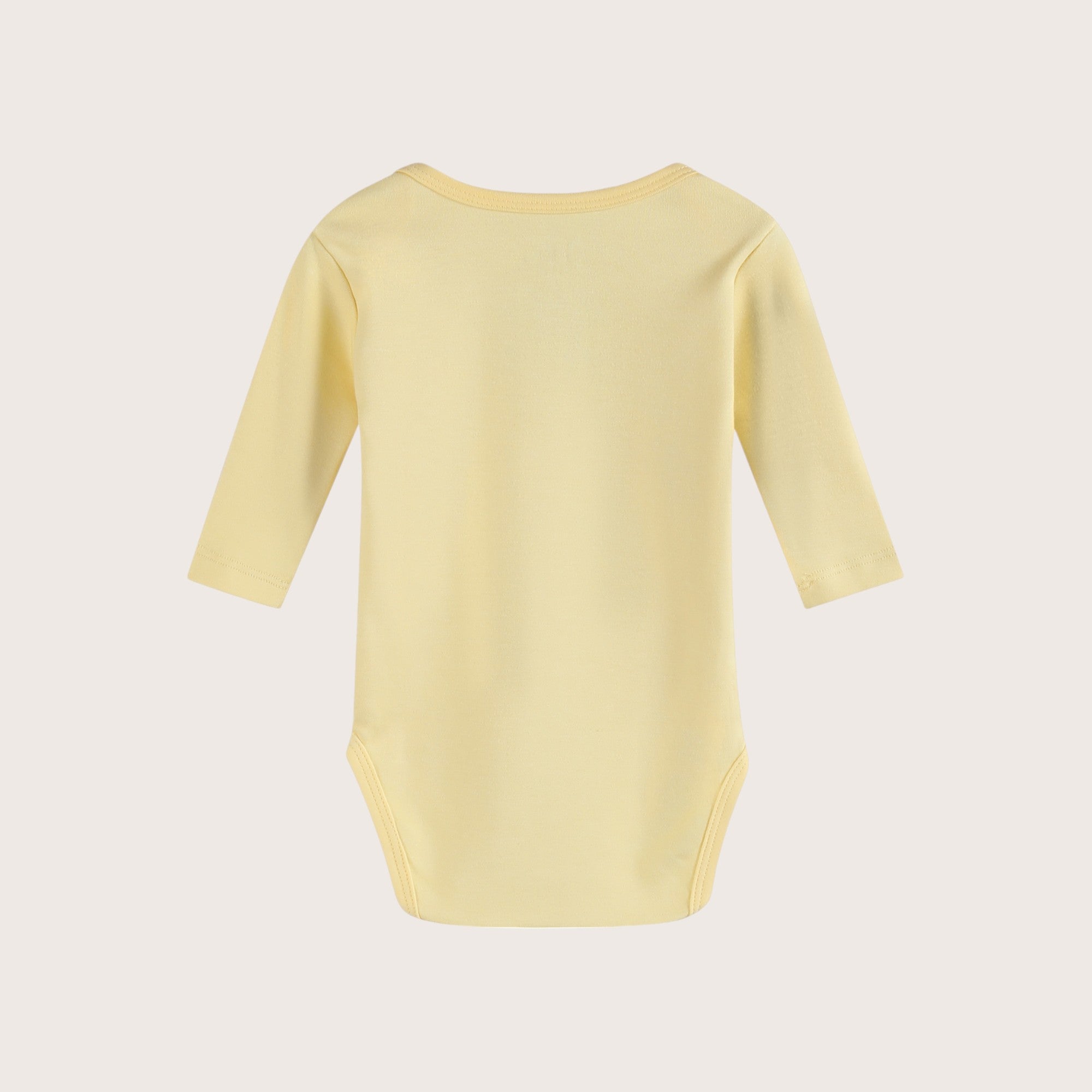 Bamboo & Organic Cotton Baby Bodysuit and Onesie in sunshine yellow color