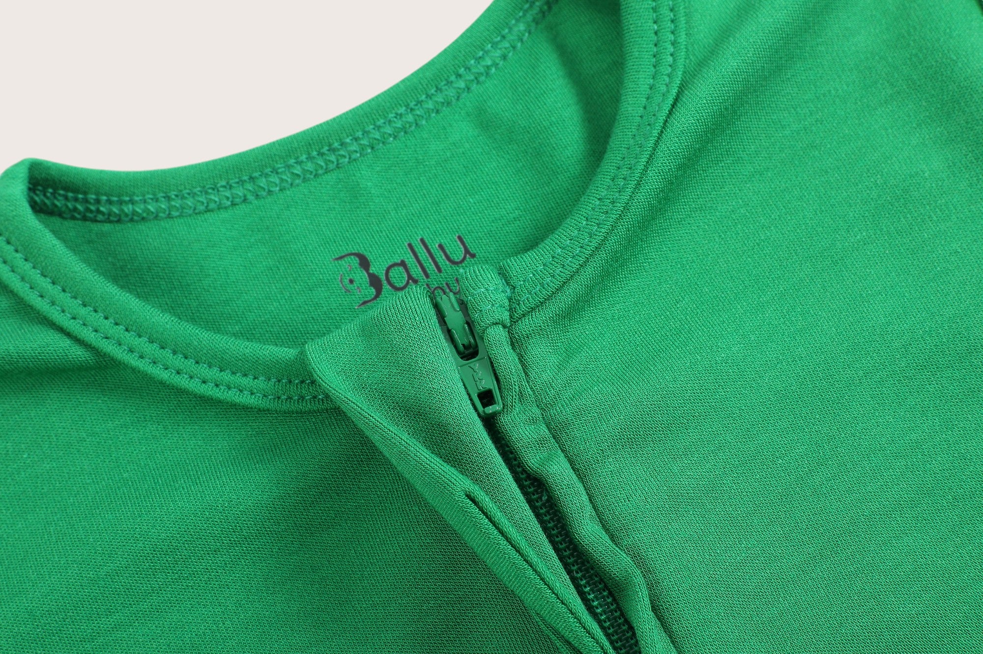 Soft Stretchy Bamboo Cotton Baby Footies with Magnetic Bum Flap for easy diaper checks on the go