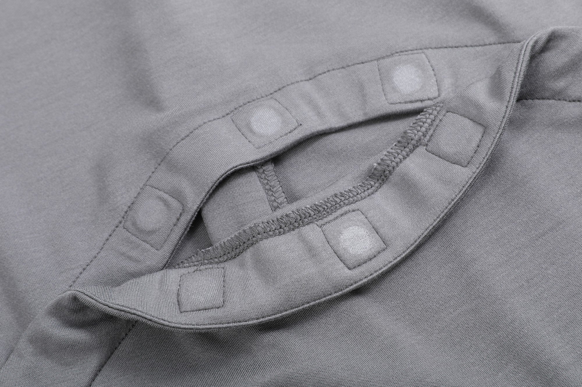 Soft Stretchy Bamboo Cotton Baby Footies with Magnetic Bum Flap for easy diaper checks on the go