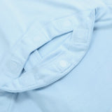 Soft Stretchy Bamboo Cotton Baby Footies with Magnetic Bum Flap for easy diaper checks on the go