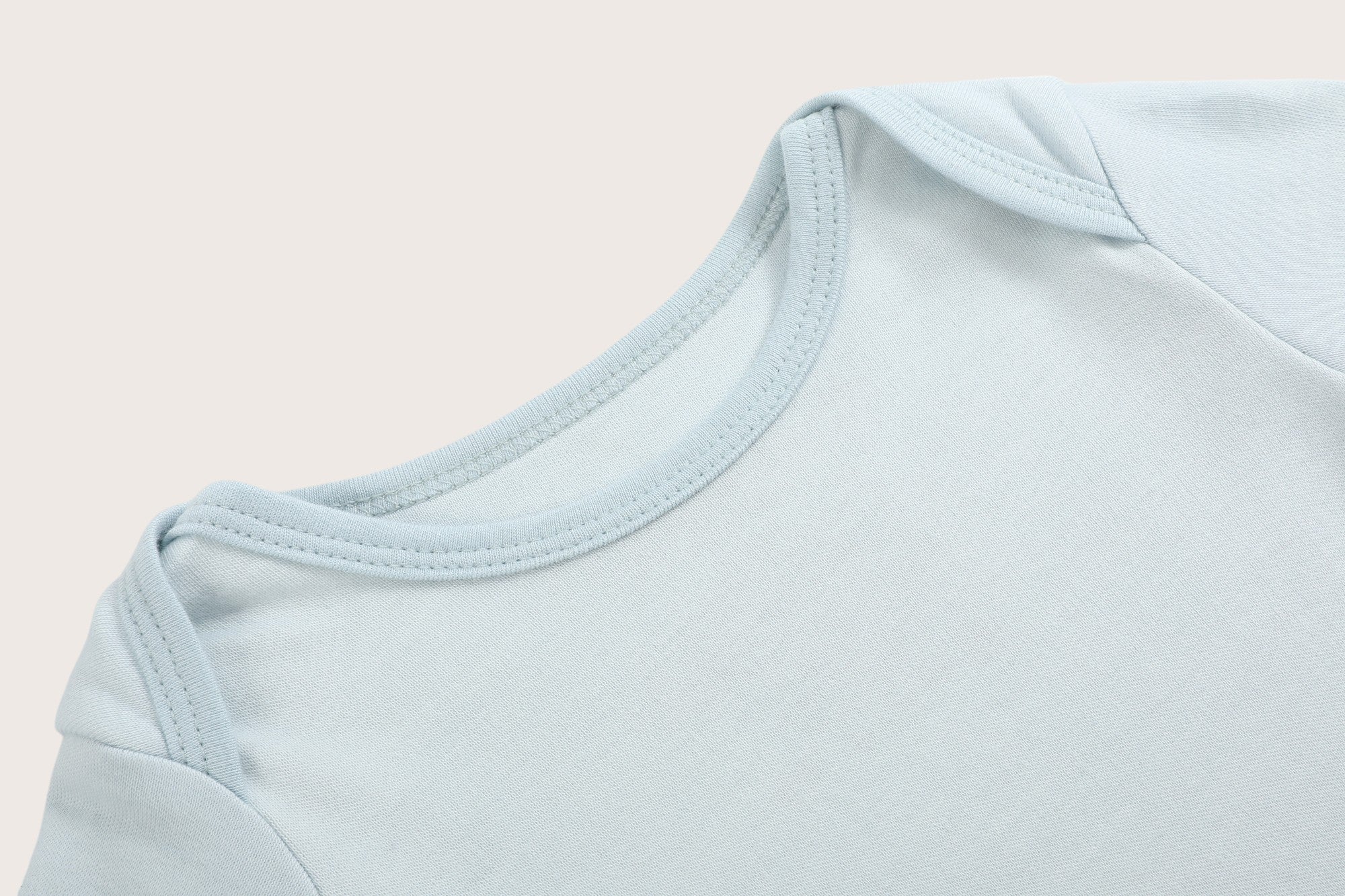 Bamboo & Organic Cotton Baby Bodysuit and Onesie in Cloud Color