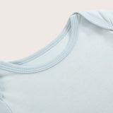 Bamboo & Organic Cotton Baby Bodysuit and Onesie in Cloud Color